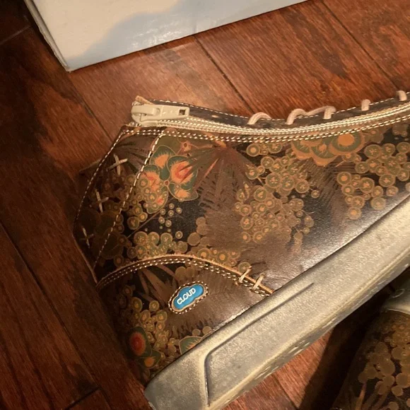 IClouds printed lace up ankle boots - Picture 7 of 14